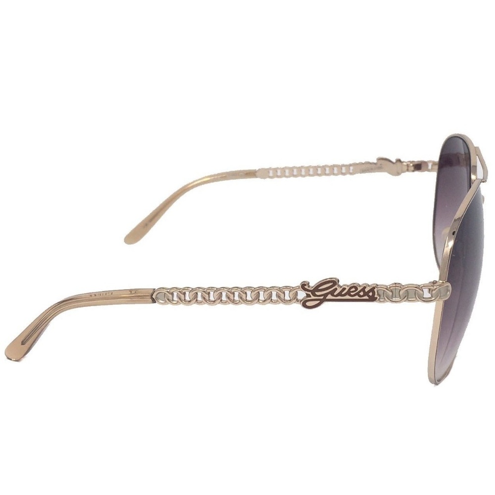 Guess Women's Aviator Sunglasses Gold Tone - Picture 2 of 5